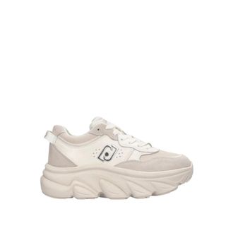 Liu Jo Schoenen, Dames, Beige, 40 EU, Leer, Steffy 01 Sneakers