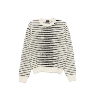 Tom Ford Striped Crew-neck Sweater