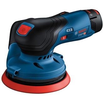 Bosch Professional - 12v System Gex 12v-125 - Lijadora Exc&eacute;ntrica A Bater&iacute;a (brushless, &Oslash; Plato 125 Mm, Bolsa Para Polvo, Sin Bater&iacute;a, En Caja)