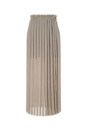 Ami Ami Cappuccino Polyester Skirt