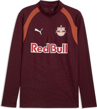Puma Maglia da training con zip FC RB Salzburg da uomo, Accessori, Rosso, XXL