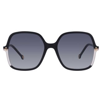 Carolina Herrera Grey Gradient Square Ladies Sunglasses HER 0244/S 03H2/9O 56