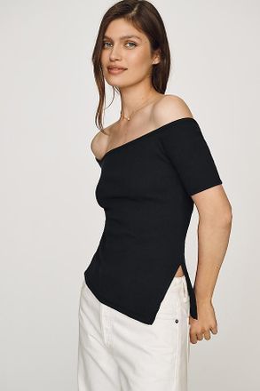 Maeve Oslo Off-the-Shoulder Tee
