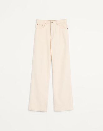 Valentino Valentino Denim Trousers Man IVORY 30