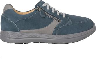 Ganter Wijde Lace-Zip Sneaker in Blauw - Heren - Sneakers - Blauw - 40 1/2 EU - Schoenen