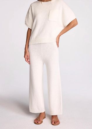 Sundays Elaine Sweater Pants In White