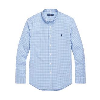Polo Ralph Lauren Heren, Overhemden, Blauw, Maat: 2XL Katoen