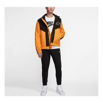 Nike Sportswear Synthetic-Fill Sports Jacket Gold Yellow Goldyellow BV4583-886