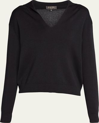 Loro Piana Sorbonne Polo Top