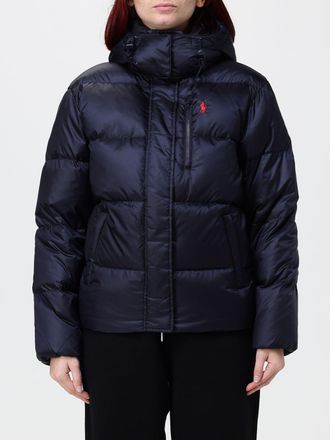 Polo Ralph Lauren Short Hooded Down Jacket in Recycled Nylon with Pony Logo