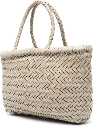 Dragon Diffusion Womens Handbag Mini Flat Gora Basket White Handbags Hand Bags