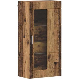 vidaXL Wall-mounted Cabinet Old wood 55 x 29 x 100 cm Engineered wood vidaXL