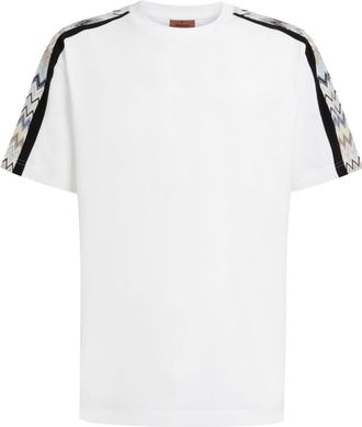 Missoni Zigzag cotton T-shirt - men - Cotton - M - White