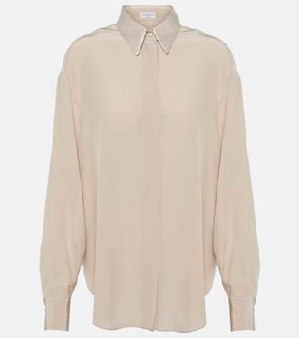 Brunello Cucinelli Camicia in seta