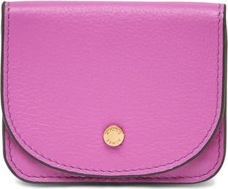 Aim&eacute;e Pucker Up Leather Card Case in Bloom at Nordstrom