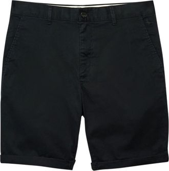 Jack Wills Effen Chino Korte Broek Heren (Zwart)