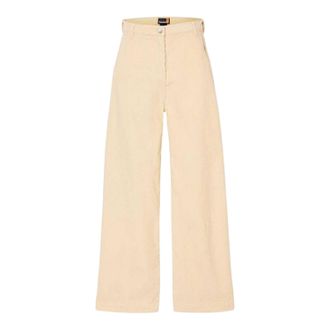 Timberland Corduroybroek met wijde pijpen voor dames (Angora)