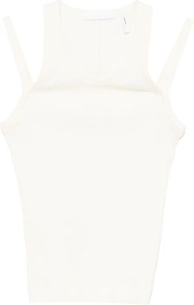 Helmut Lang Canotta a coste - Toni neutri