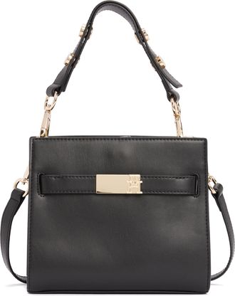 Tommy Hilfiger Heritage Mini Stachel with Removable Crossbody Strap, Black