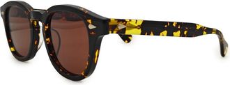 JULIUS TART OPTICAL AR Panto Zonnebril - Dames - Zonnebrillen - Veelkleurig - ONE Size - Accessoires