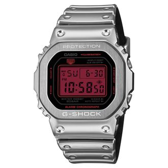 Casio G-shock Fine Metallic Heren Horloge Zilverkleurig GM-5600YRA-8ER