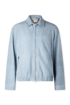 Brunello Cucinelli Suede Blouson Jacket