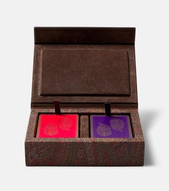 Etro Arnica playing cards set