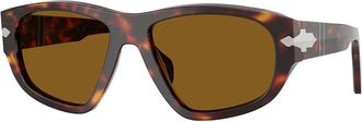 Persol PO0050S 24/33 Mens Sunglasses Tortoiseshell Size 55