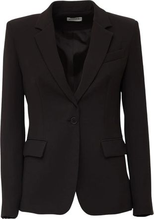 P.A.R.O.S.H. Giacca Monopetto - Dames - Blazers - Bruin - XS - Polyester - Jassen