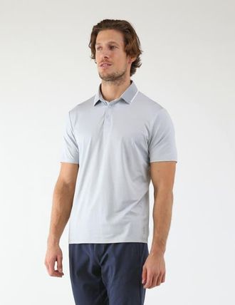 Glyder Power Fade Polo in Ash Grey at Nordstrom, Size Xx-Large