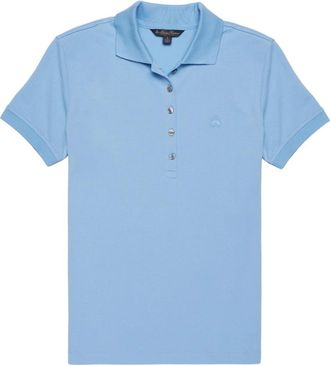 Brooks Brothers Polo in piqu&eacute; di cotone Supima elasticizzato - - Tops - Donna - Blu - L