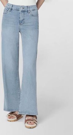 Frame Denim slim palazzo jeans wide leg design