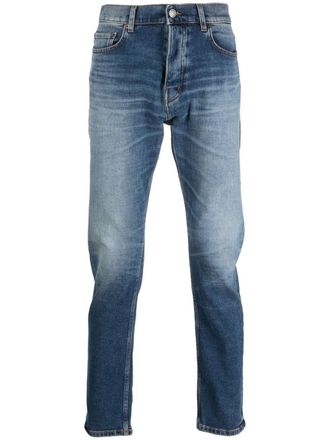 Haikure stonewashed slim-fit jeans - Blue