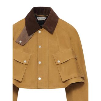 J.W.Anderson Waxed Cotton Jacket - Beige