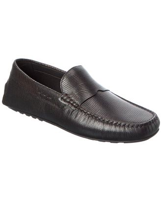HUGO BOSS Noel Leather Moccasin