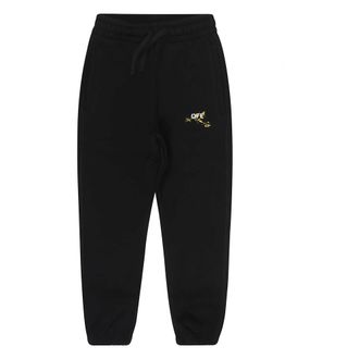 Off-white Diag Splat Sweatpant - male - Off White - Sweatpants - Black - 12 Y - Kids