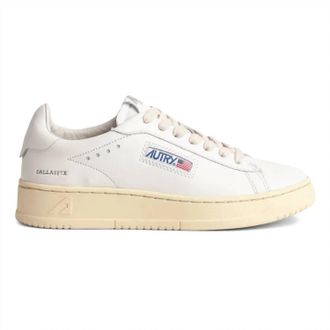 Autry Womens Dallas Low Sneaker In All White