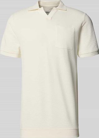 s.Oliver Red Label Regular Fit Poloshirt aus Baumwoll-Mix in Weiss, Gr&ouml;&szlig;e 3XL
