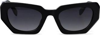 Marc Jacobs Occhiali da sole geometrici - Nero