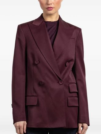 Another Tomorrow Blazer doppiopetto - Viola