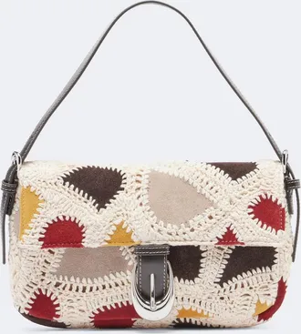 Staud Borsa a spalla Harlow Small in suede