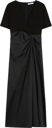 Max Mara Midi Dresses, female, Black, Size: XS Abito in jersey