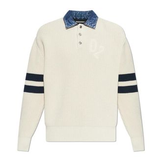 Dsquared2 Uomo, Maglie, Beige, L, new