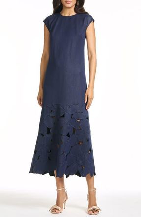 Sachin & Babi Sabette Denim Midi Dress at Nordstrom, Size 10
