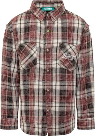 Barrow Flanellen Shirt - Heren - Casual Overhemden - Rood - L - Overhemden