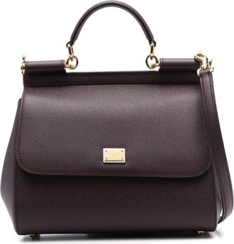 Dolce & Gabbana Borsa tote Sicily grande - Marrone