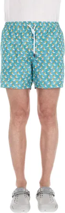 Barba Quick-Dry Tucani Print Swim Shorts
