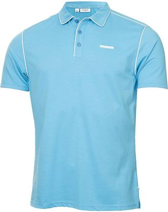 Calvin Klein Mens San Marcos Polo Shirt - Aquarius - M