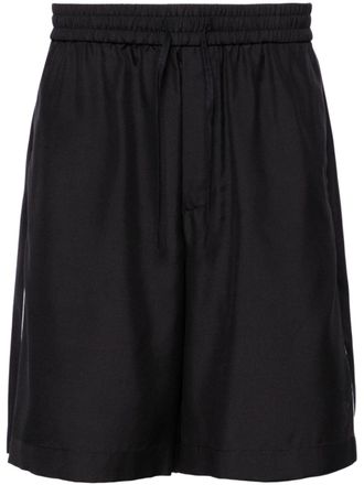 Valentino Garavani Shorts con righe laterali - Nero