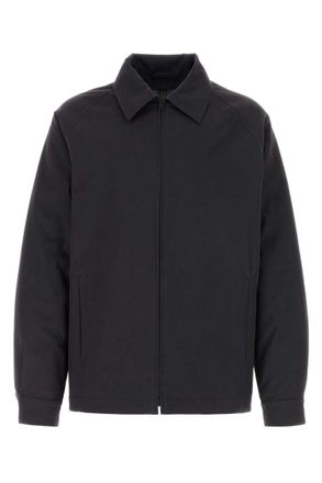 The Row Black Shirt Collar Jacket